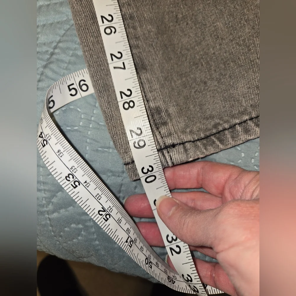 Edikted Women's S Gray Wide-Leg Jeans NEW - Picture 14 of 16